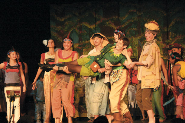 Indians and lost Boys, Peter Pan (2010). photo by Janet Coney, courtesy KDEN
