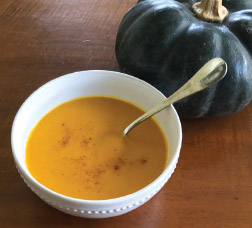 Kabocha Soup. photo by Brittany P. Anderson