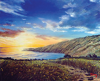 Kealekekua Bay by Aurora King