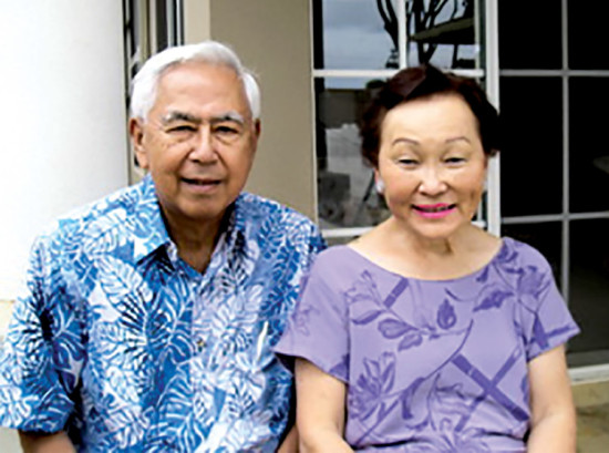 Herbert and Mary Matayoshi 2005. To this day, Herbert Matayoshi has the longest continuous tenure of any elected mayor in Hawai‘i County.