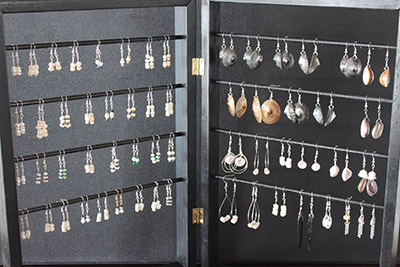 ‘Opihi earrings created by Billy Lum.