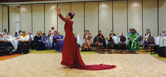 Leiomālama Tamasese at Holukū Ball, December 2012. photos by Renée Robinson