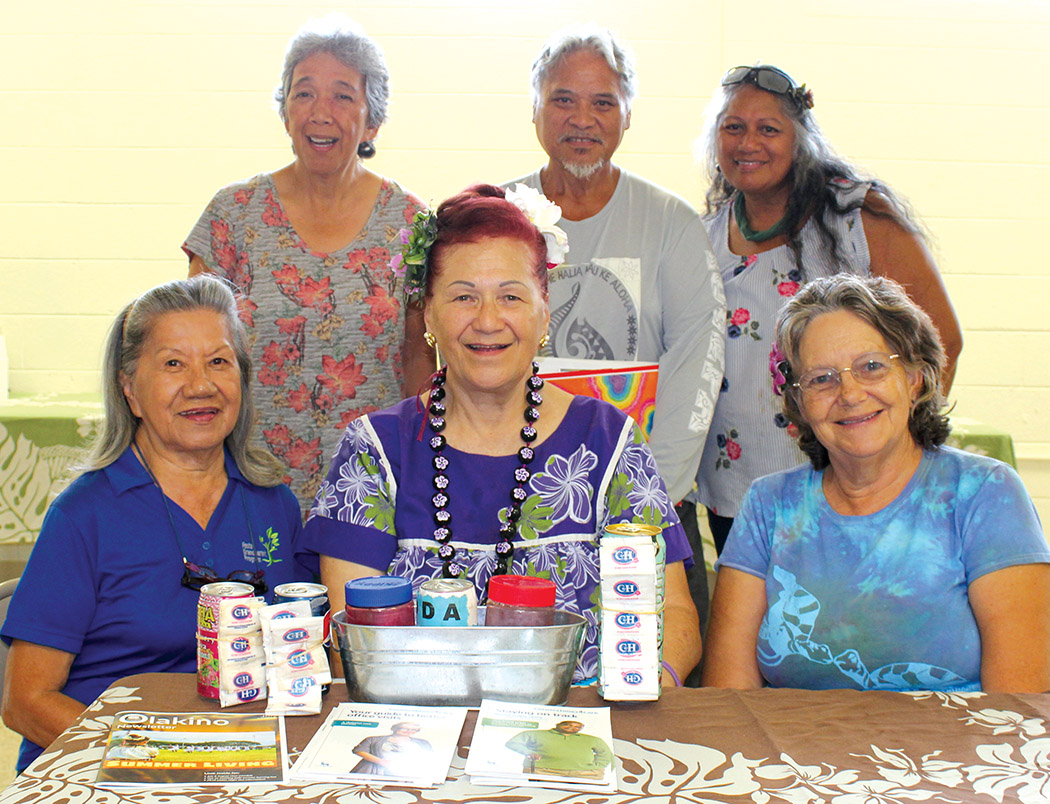 Aunty Edna with the Diabetes Support Group in Hilo.
