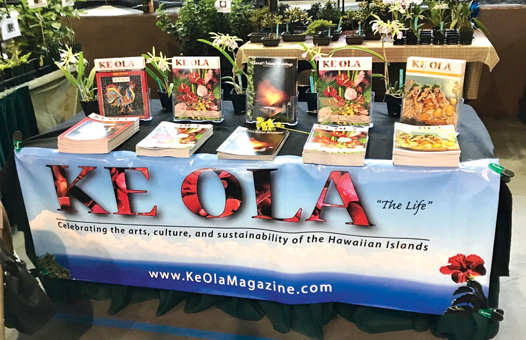 Ke Ola staff regularly attend island-wide expos and events to meet readers.