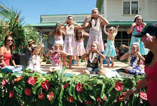 Hula hālau, Hele‘i Pua O Waipi‘o shares aloha.