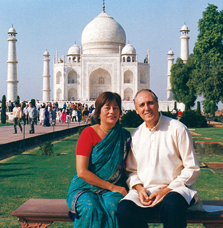 Taj Mahal in India, 2007