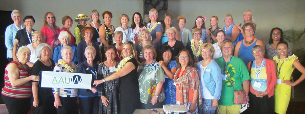 AAUW State Convention in Kona, 2018. photo courtesy of AAUW Kona Branch