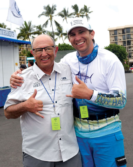 Captain Martin Firestein and Mitchell Firestein, captured the coveted 2019 Hawaiian International Billfish Tournament Governor’s Trophy. 