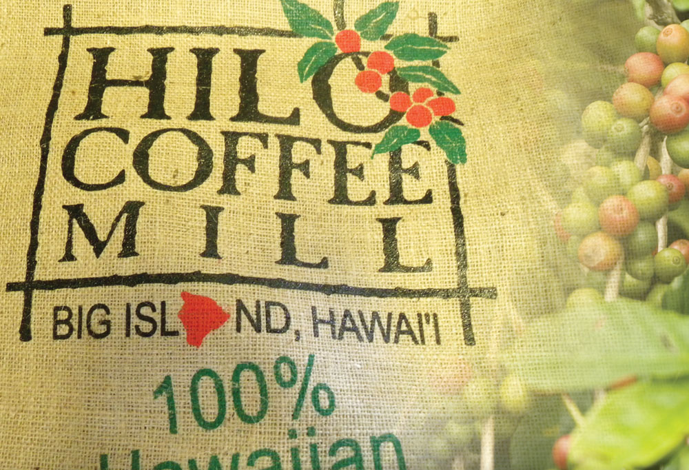 The mill roasts its own coffee, in addition to private labels for other Hilo, Hamakua and Ka‘u estate farms.