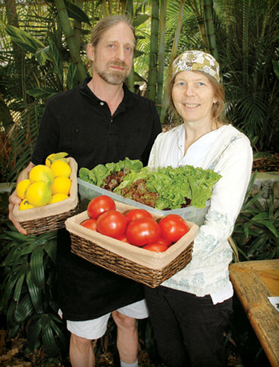 Proponents of the Slow Food movement, owners Chef Wilson Read and partner Barb Gerrits.