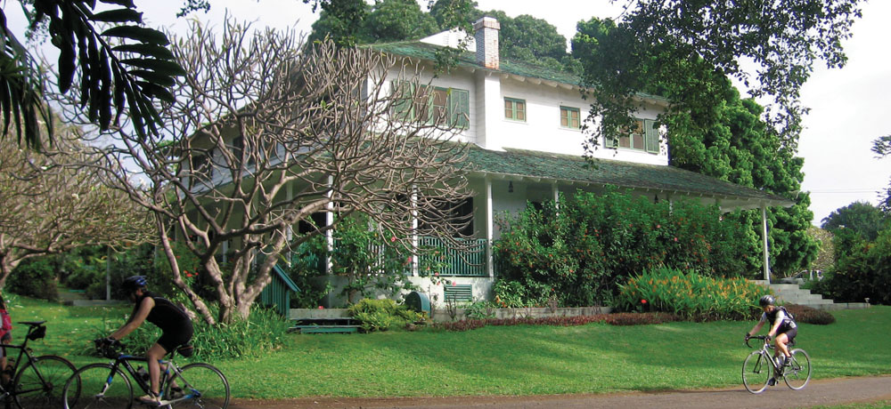 The restored sugar plantation manager’s house now welcomes the community and visitors.
