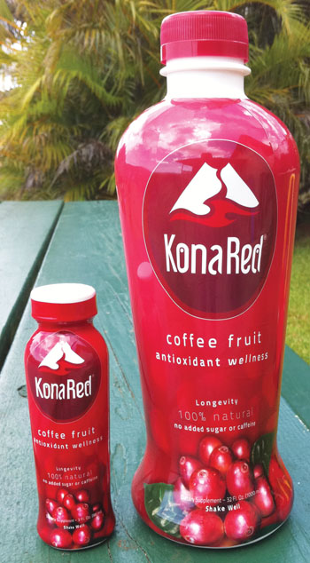 A new beverage made on Hawai‘i Island, KonaRed is high in ORAC content.