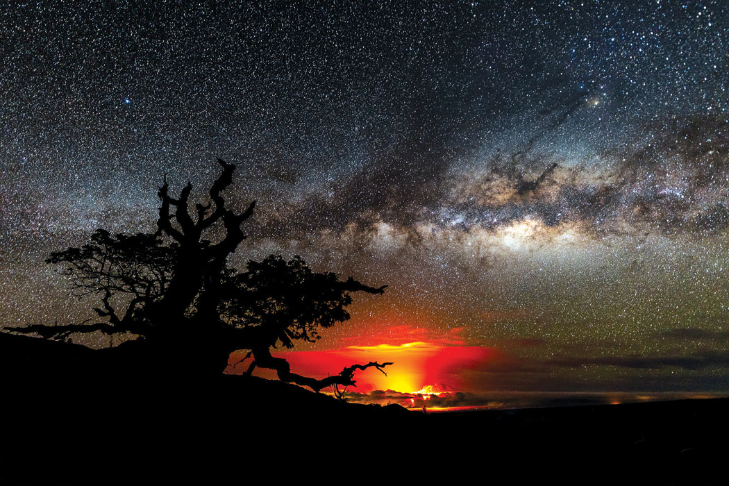 Don and Linda Hurzeler love to share Hawai‘i’s magnificent night skies, and their stellar, high-altitude adventures with visitors. photo courtesy of Don Hurzeler