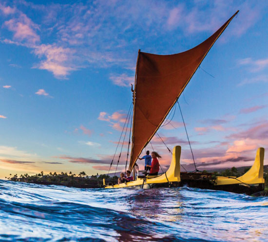 Sailing into the future. photo courtesy of Tor Johnson for Eka Canoe Adventures
